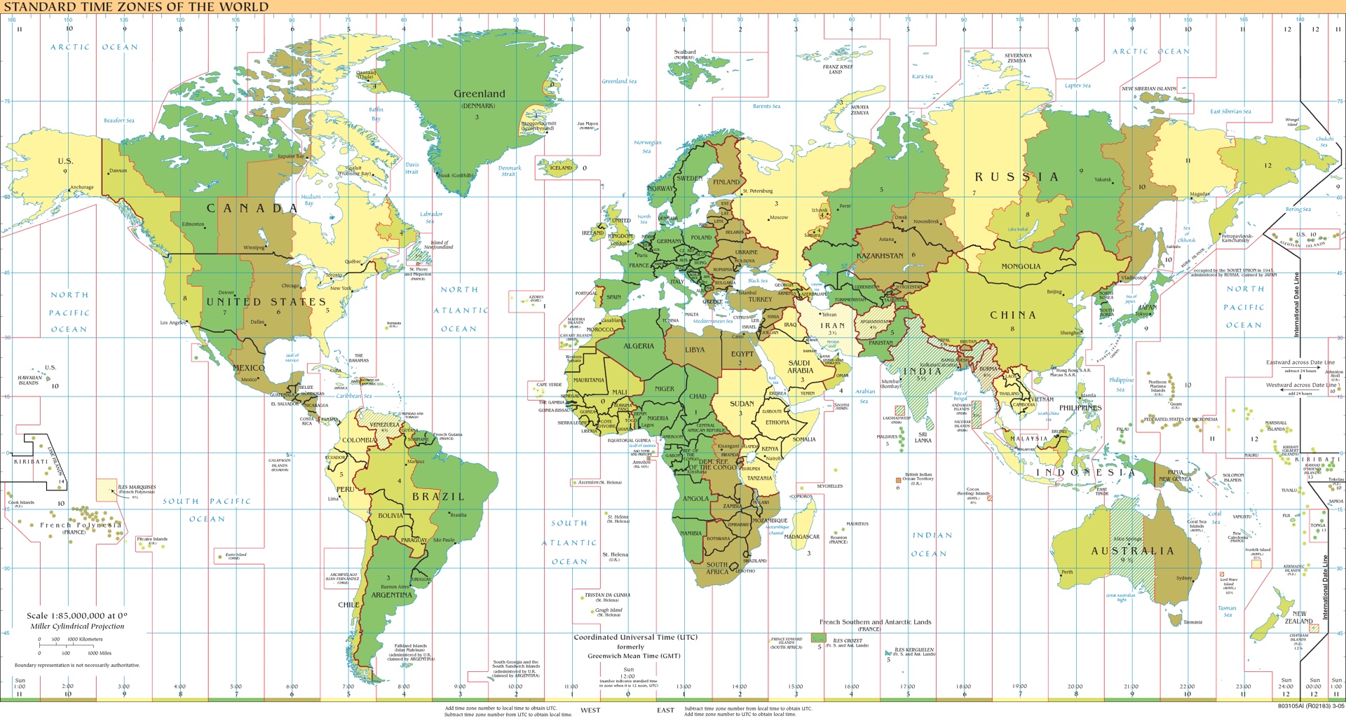 timezone-map