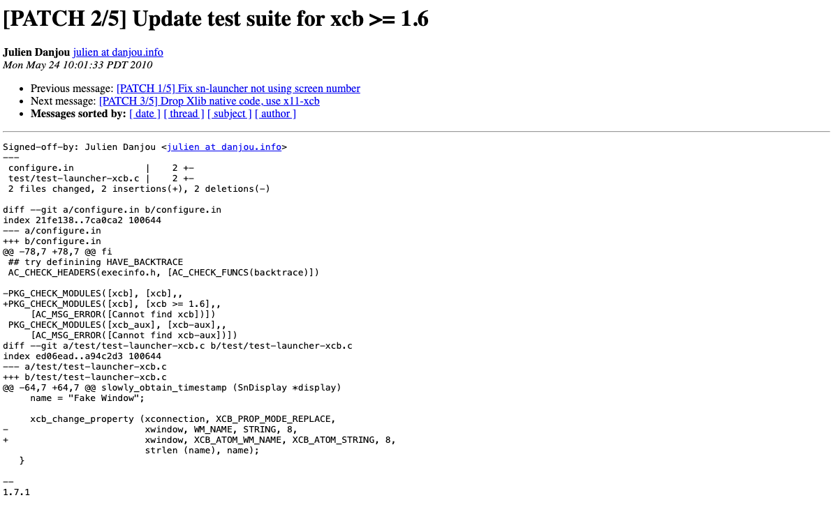 Twenty Years of Stacking Commits